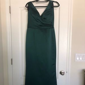 White By Vera Wang Bridesmaid Dress Formal Elegant